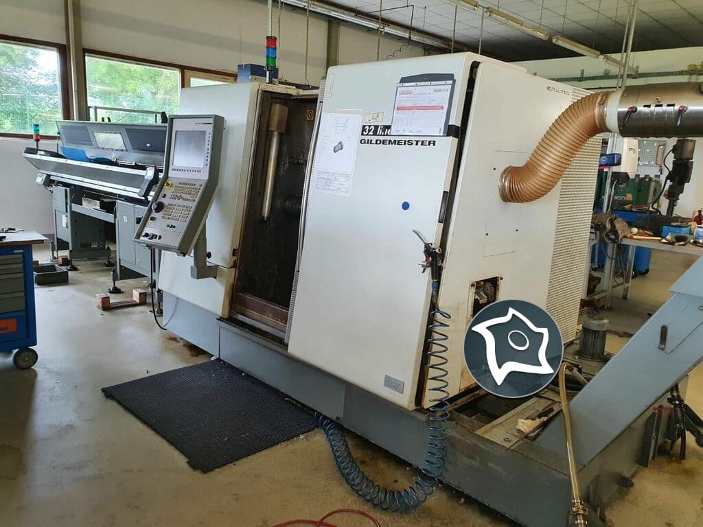 Токарный автомат продольного точения с ЧПУ Gildemeister Sprint 32 LINEAR-ID16158
