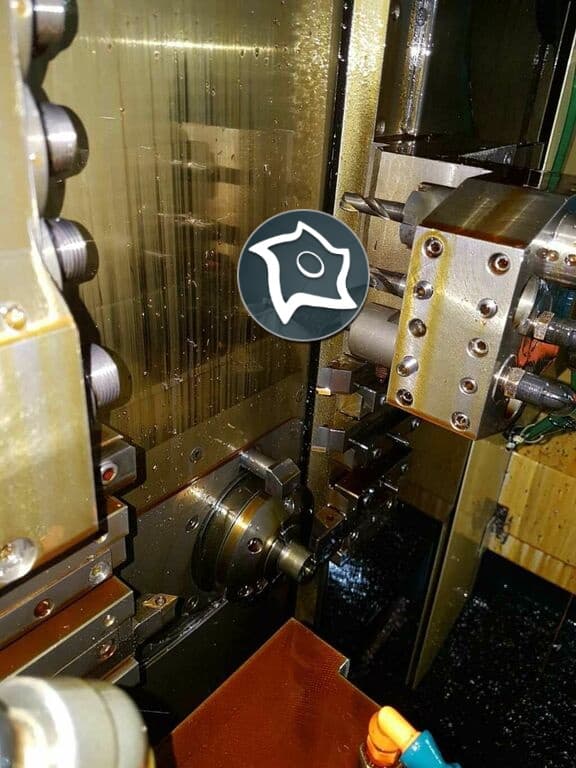 Токарный автомат продольного точения с ЧПУ TORNOS DELTA 38-ID15913