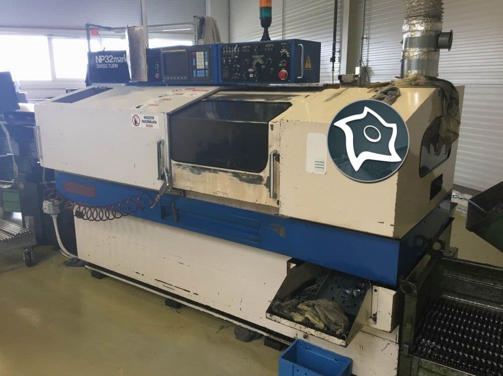 Токарный автомат продольного точения с ЧПУ Tsugami NP 32-ID10498