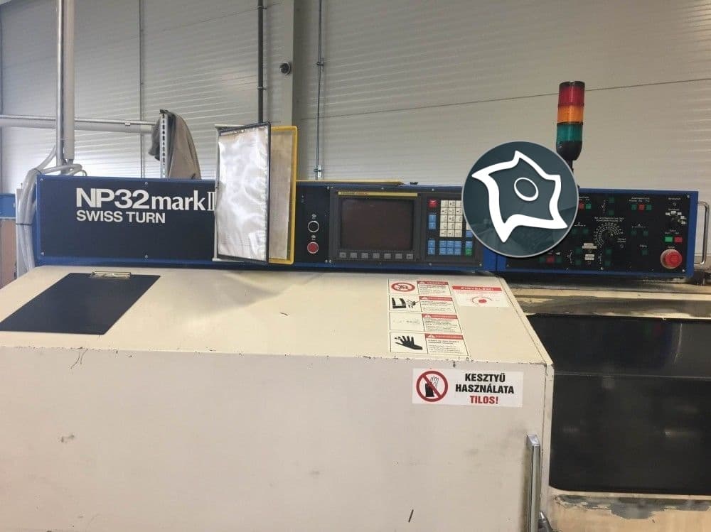 Токарный автомат продольного точения с ЧПУ Tsugami NP 32-ID10498