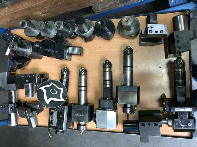 Токарный автомат с ЧПУ с податчиком прутка Gildemeister GDS 65-ID13061