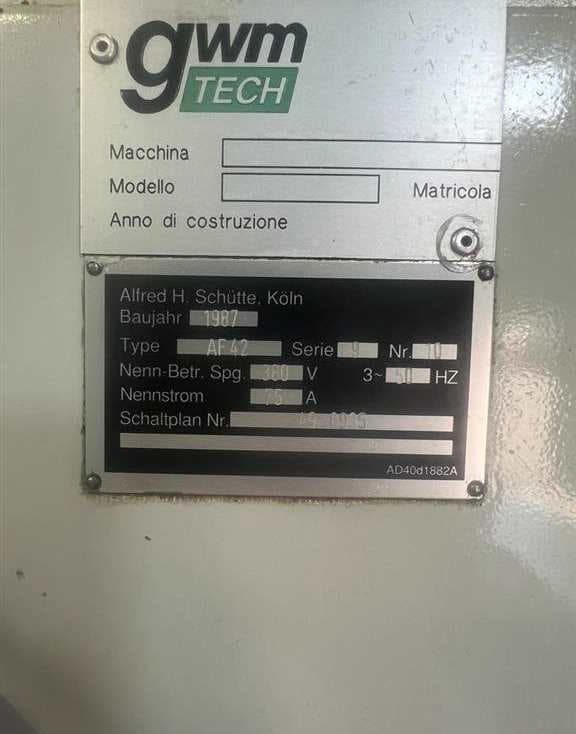 Токарный автомат SCHÜTTE AF42-ID17597