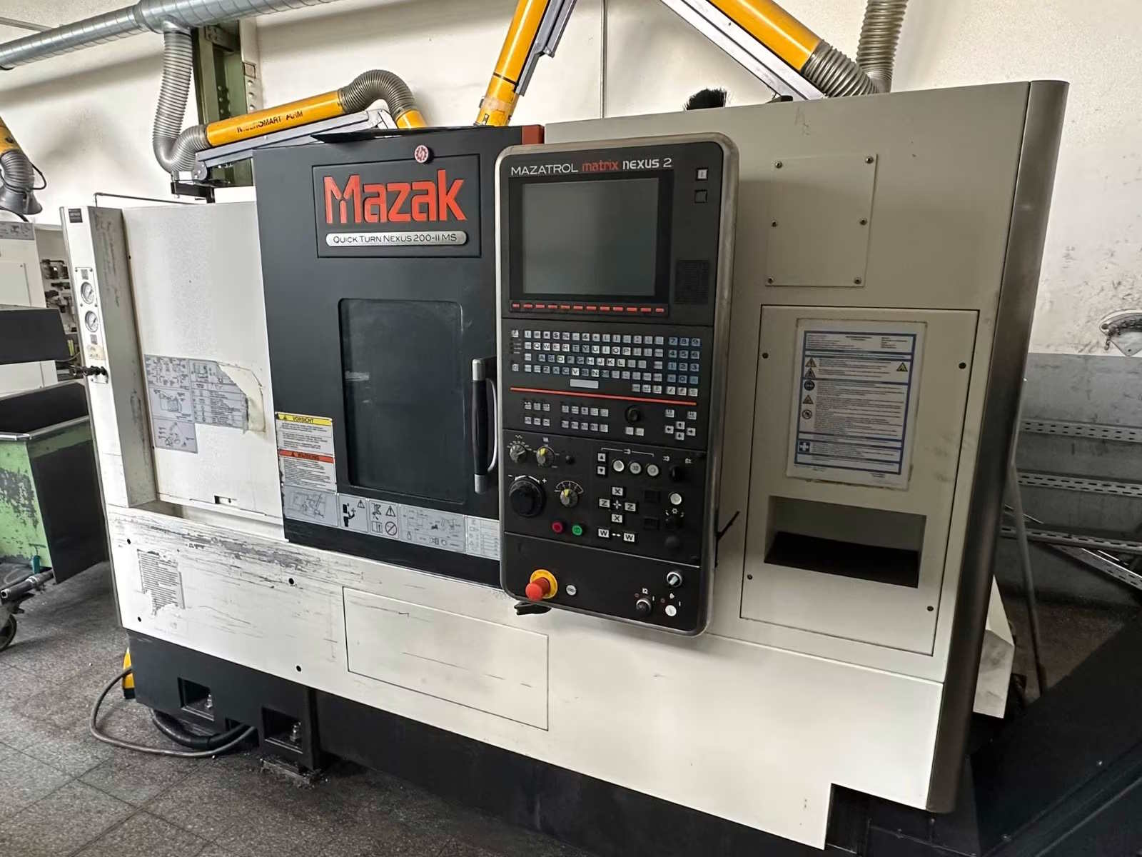 Токарный центр с ЧПУ 12 AG, 2 шпинделя, Mazak Quickturn Nexus 200-II MS-ID17722