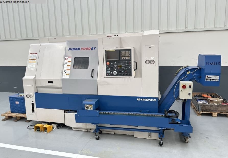 Токарный центр с ЧПУ DOOSAN- PUMA 2000 SY-ID17848