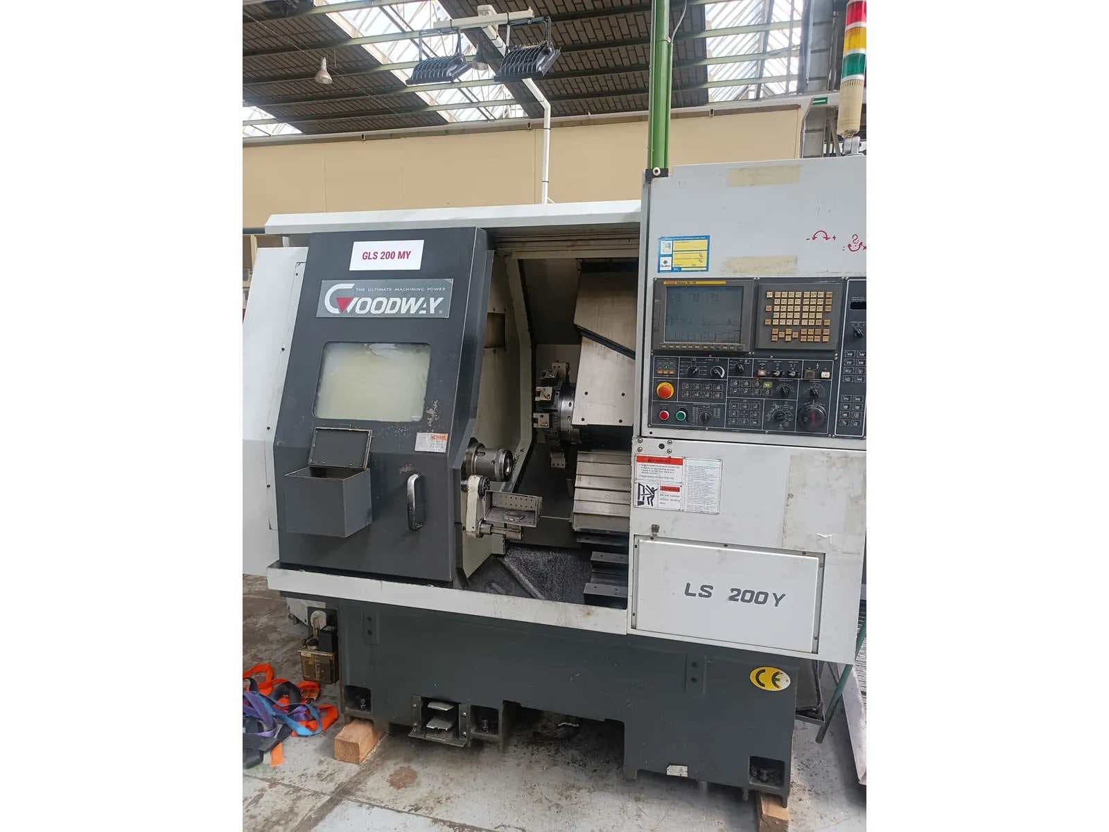 Токарный центр с ЧПУ Goodway - GLS 200 MY - CNC lathe-ID17375