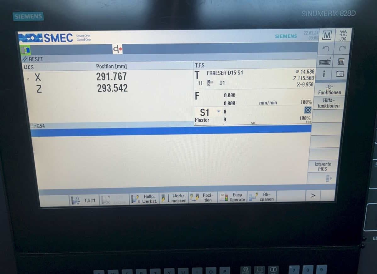 Токарный центр с ЧПУ SAMSUNG SMEC SL 2000 M-ID17652