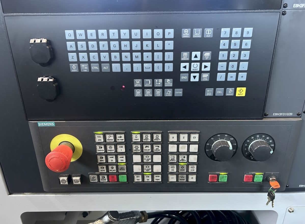 Токарный центр с ЧПУ SAMSUNG SMEC SL 2000 M-ID17652