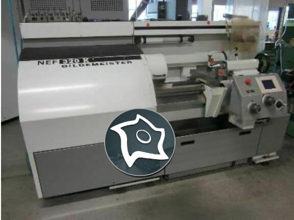 Токарный цикличный станок с ЧПУ Gildemeister NEF 370 K-ID13121