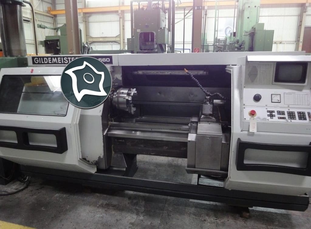 Токарный цикличный станок с ЧПУ GILDEMEISTER NEF 560-ID12043