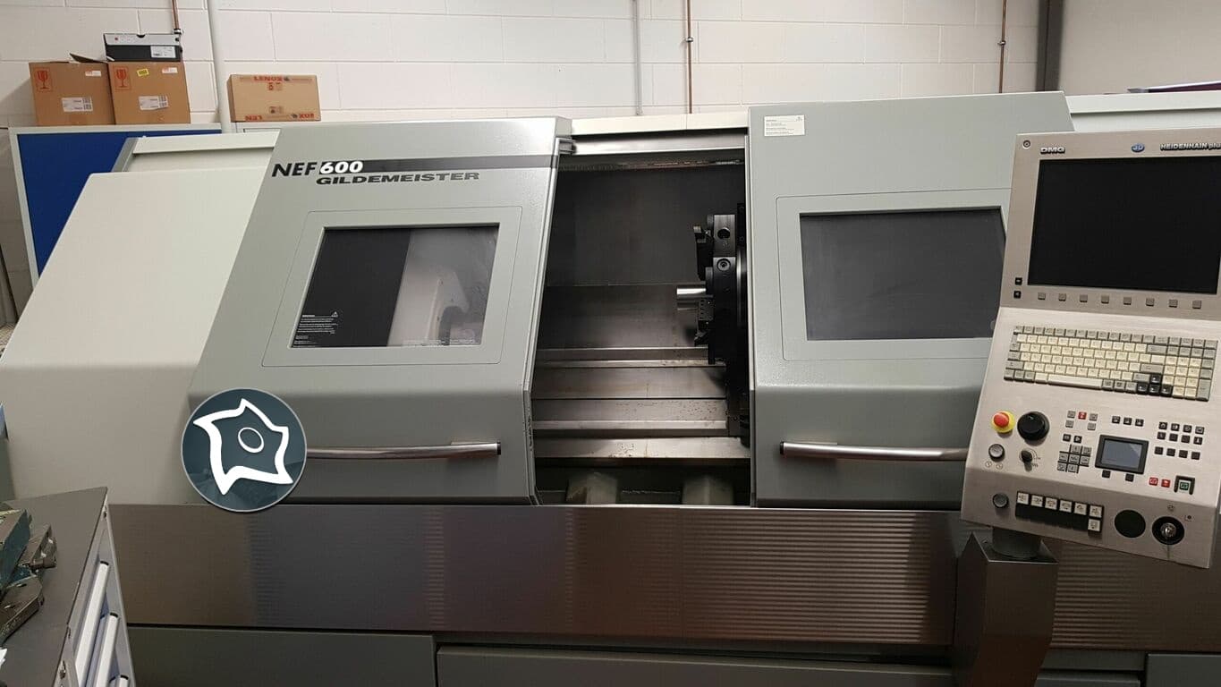 Токарный цикличный станок с ЧПУ Gildemeister NEF 600-ID15994