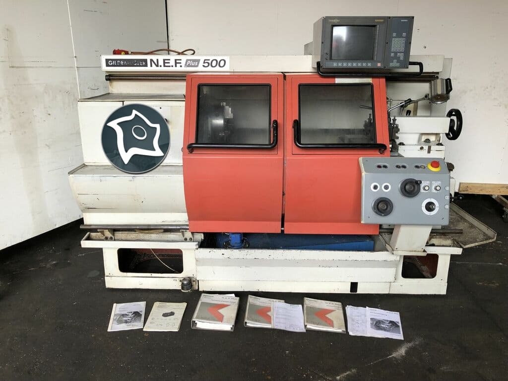 Токарный цикличный станок с ЧПУ Gildemeister NEF Plus 500-ID15691