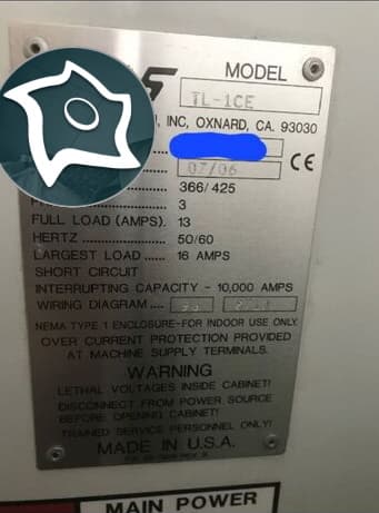 Токарный цикличный станок с ЧПУ HAAS TL 1-ID16847