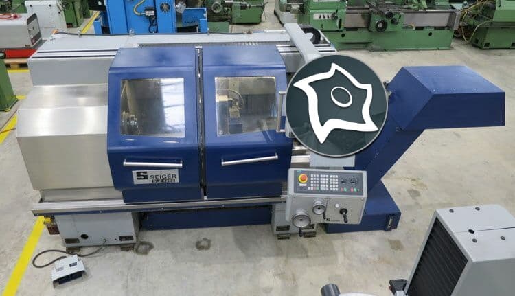 Токарный цикличный станок с ЧПУ SEIGER SLZ 420 E-ID14136