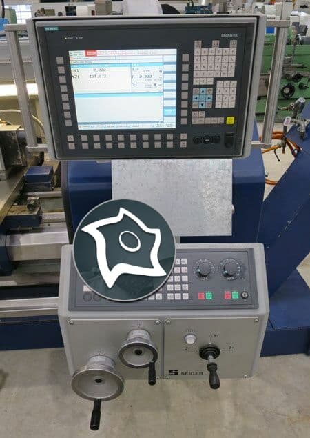 Токарный цикличный станок с ЧПУ SEIGER SLZ 420 E-ID14136
