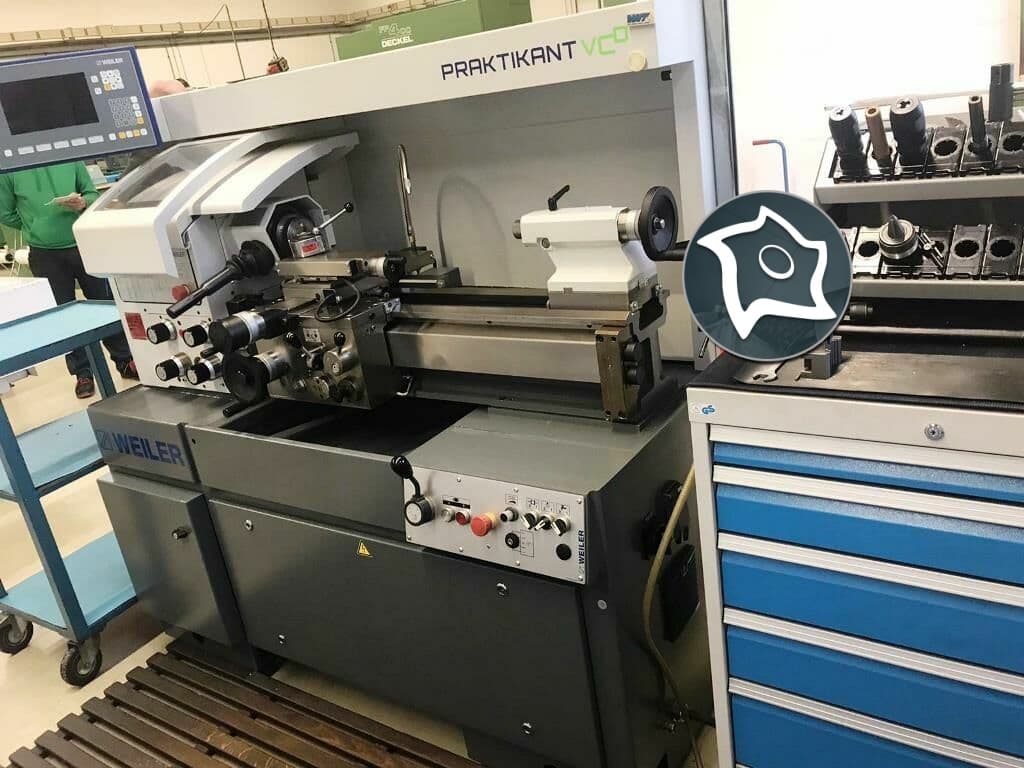 Токарный цикличный станок с ЧПУ WEILER Praktikant VC Plus-ID14254