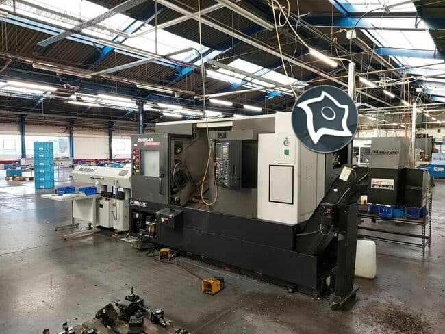 Токарный обрабатывающий центр с осью Y и ЧПУ Doosan Puma 2600Y-ID13809