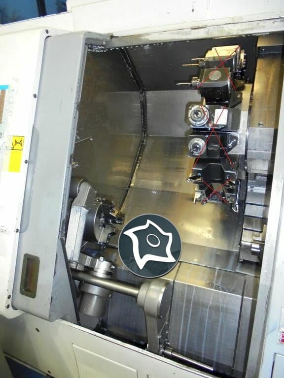 Токарный обрабатывающий центр с осью Y с ЧПУ Mazak SQT-200 MSY-ID13628