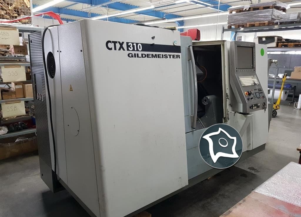Токарный обрабатывающий центр с приводным инструментом GILDEMEISTER CTX 310 V3-ID12045