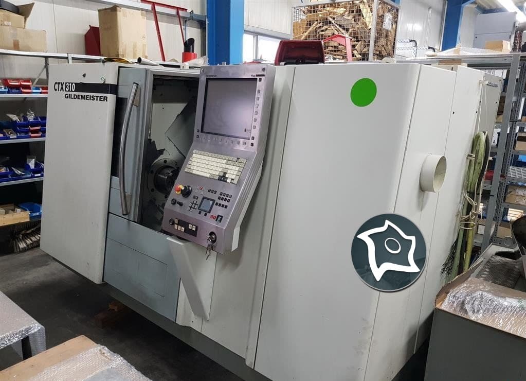 Токарный обрабатывающий центр с приводным инструментом GILDEMEISTER CTX 310 V3-ID12045