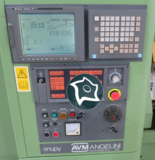 Токарный станок c ЧПУ AVM ANGELINI Snupy-ID16947