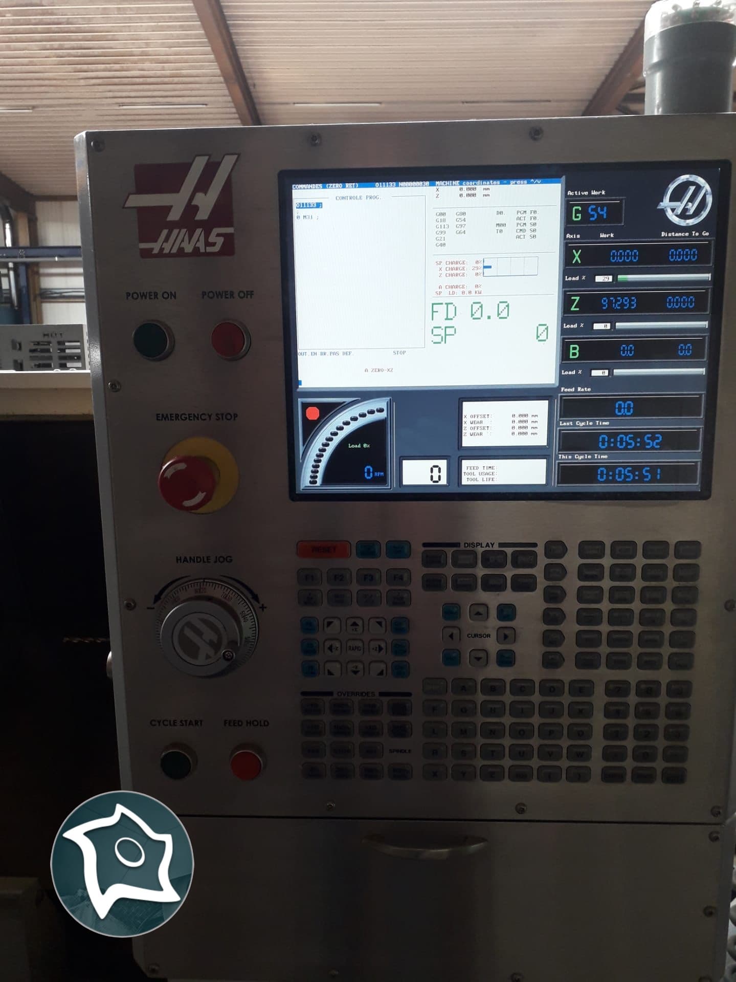 Токарный станок c ЧПУ HAAS SL 10-ID16856