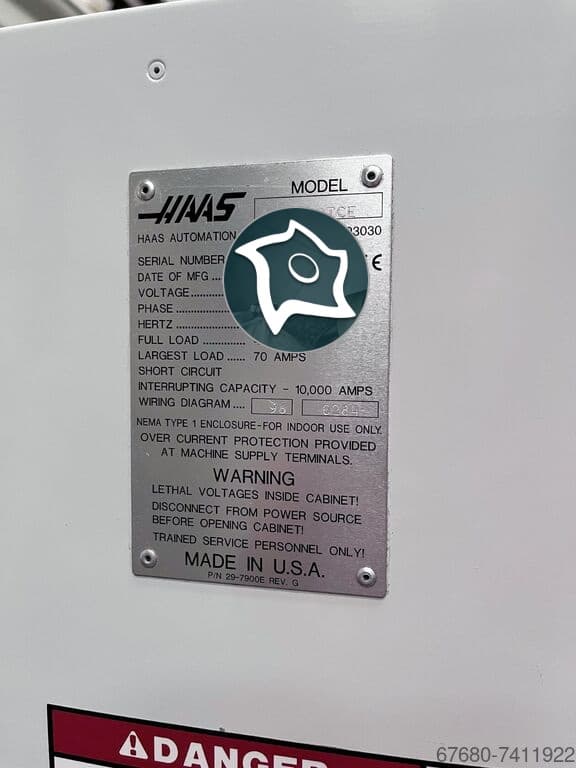 Токарный станок c ЧПУ HAAS SL 30 L-ID16711