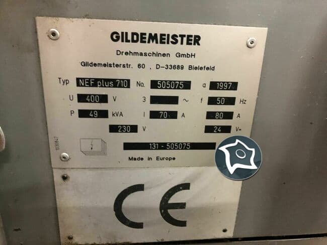 Токарный станок циклический с ЧПУ Gildemeister NEF Plus 710-ID13518
