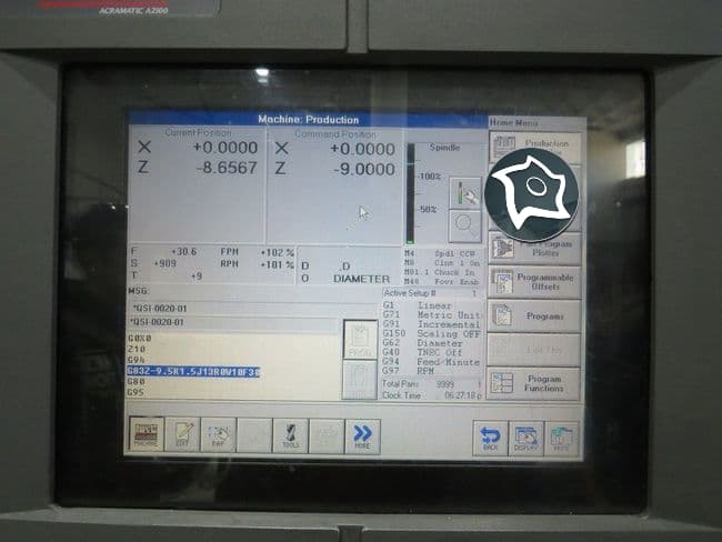 Токарный станок с ЧПУ CINCINNATI MILACRON HAWK 200-ID12665
