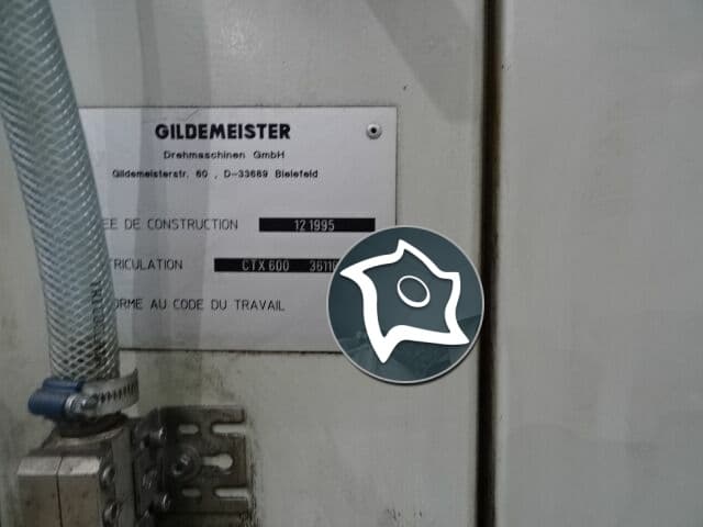Токарный станок с ЧПУ DMG GILDEMEISTER CTX 600-ID15454