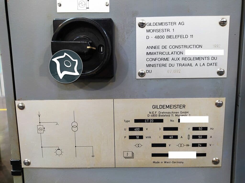 Токарный станок с ЧПУ DMG GILDEMEITER CT 20-ID16526