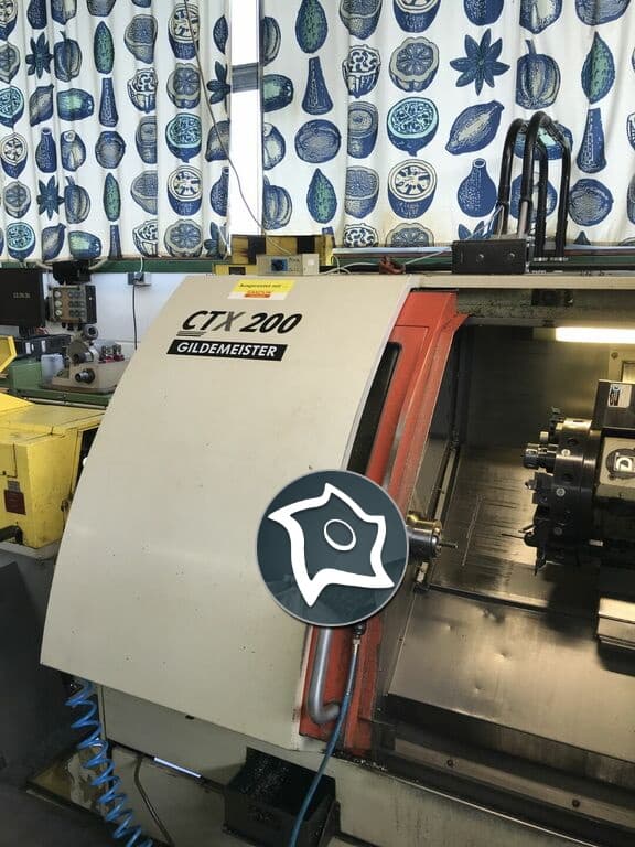 Токарный станок с ЧПУ Gildemeister CTX 200-ID16142