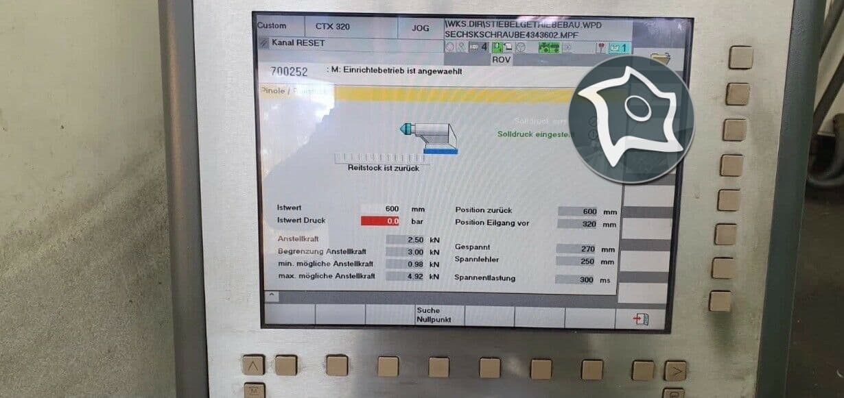 Токарный станок с ЧПУ Gildemeister CTX 320 linear-ID15335
