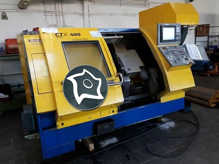 Токарный станок с ЧПУ Gildemeister CTX 400-ID15350