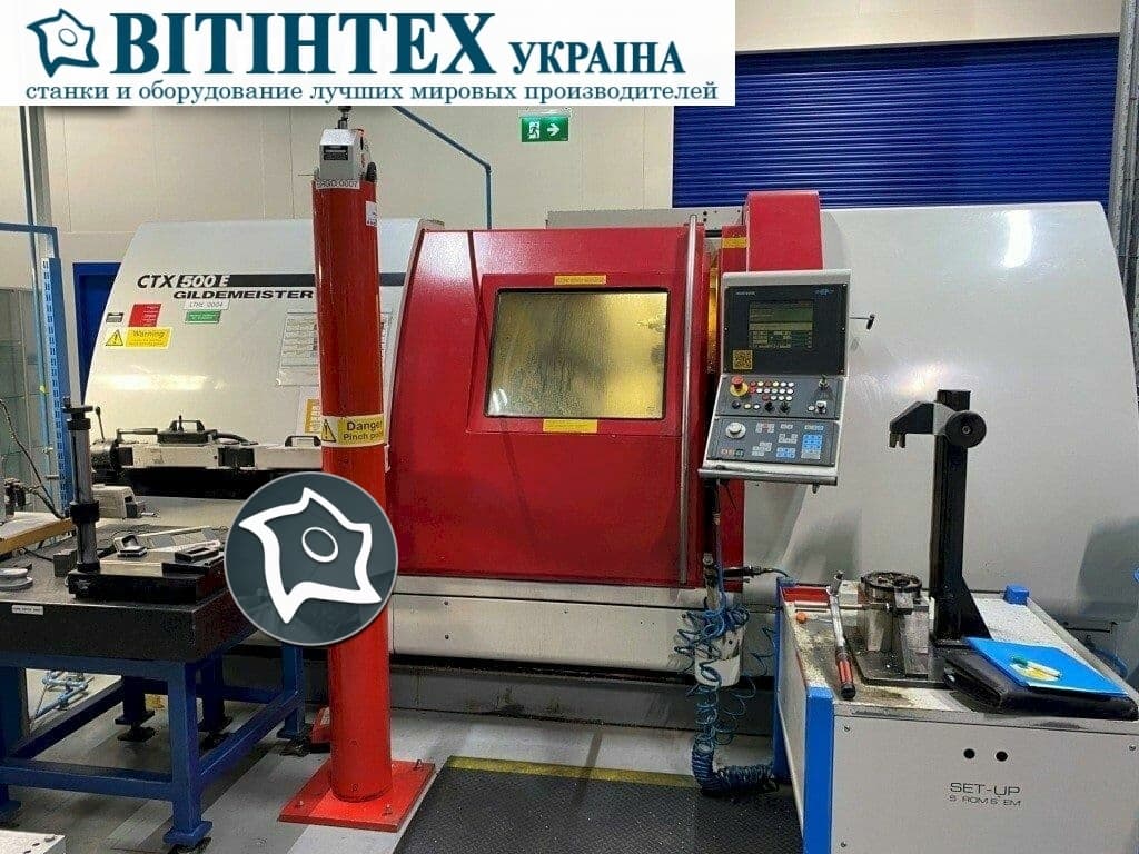 Токарный станок с ЧПУ Gildemeister CTX 500 E-ID14597