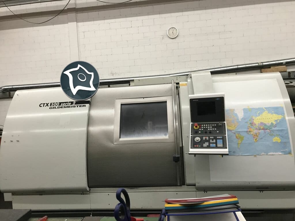 Токарный станок с ЧПУ Gildemeister CTX 500 S2-ID16078