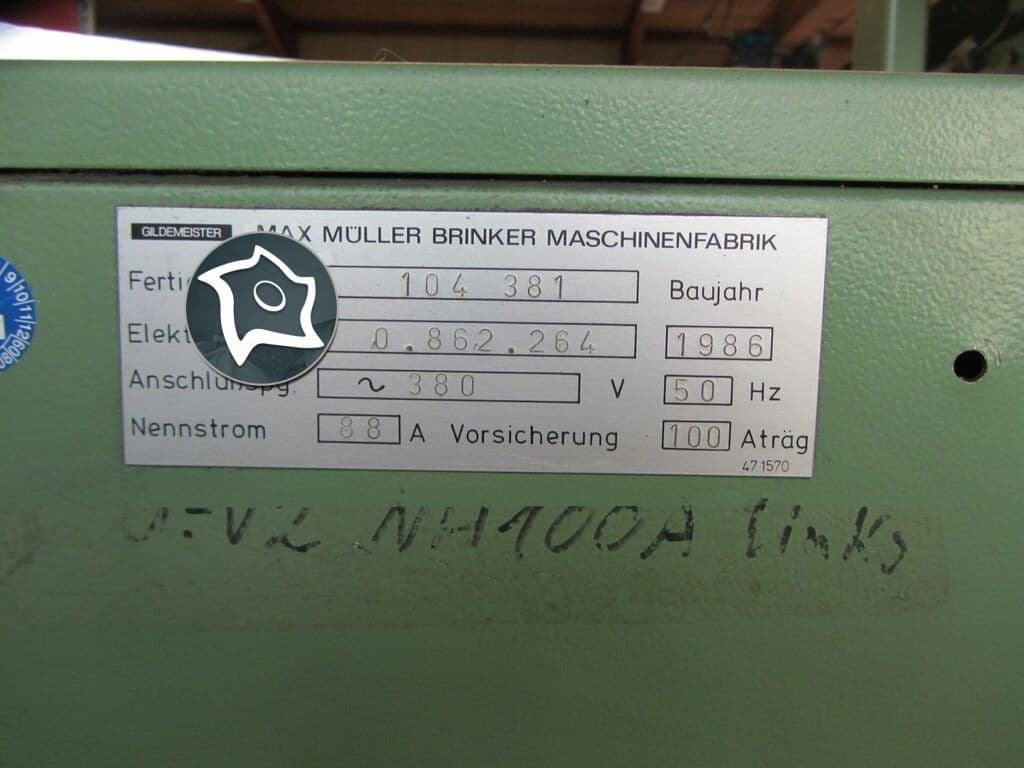 Токарный станок с ЧПУ Gildemeister MD 3S-ID15500