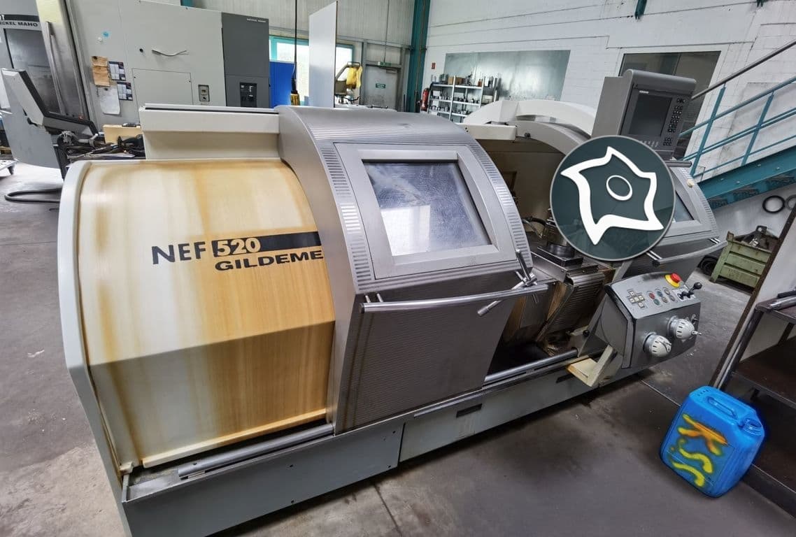 Токарный станок с ЧПУ GILDEMEISTER NEF 520-ID11108
