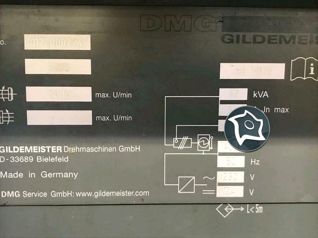 Токарный станок с ЧПУ Gildemeister NEF 600-ID14218