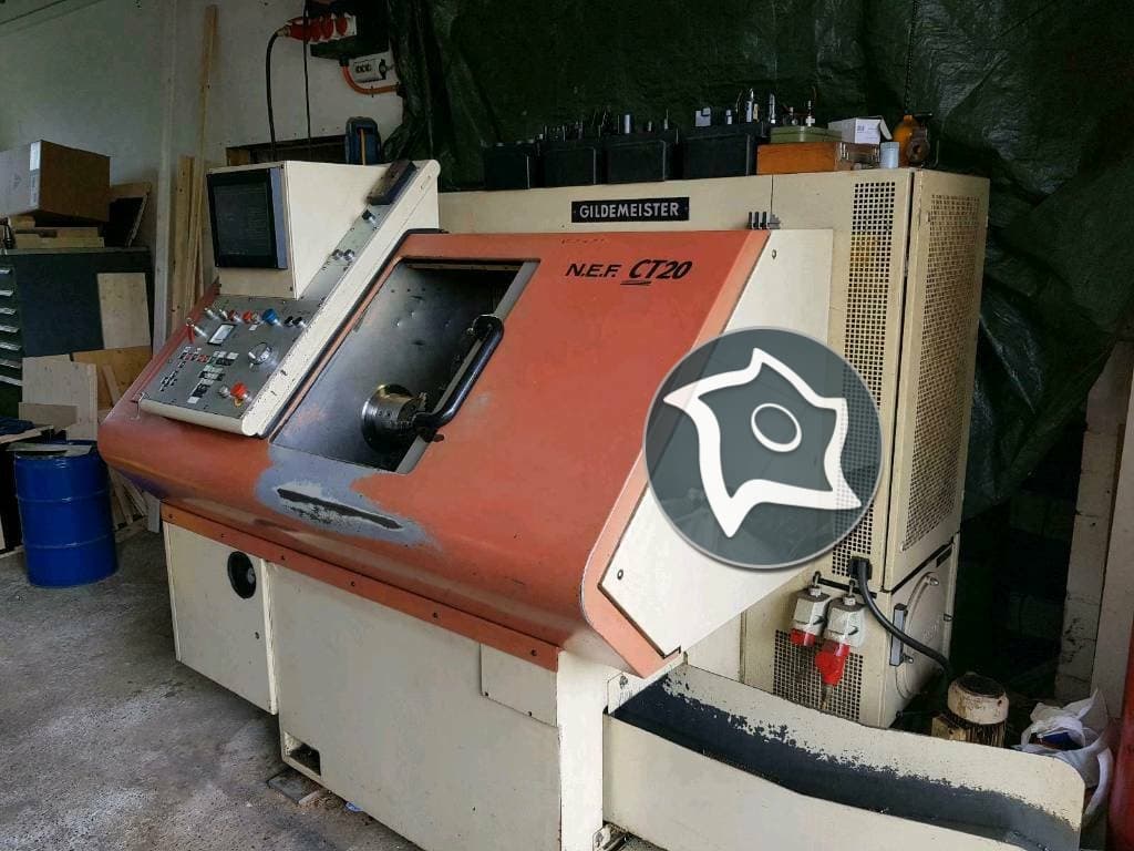 Токарный станок с ЧПУ Gildemeister NEF CT 20-ID15200
