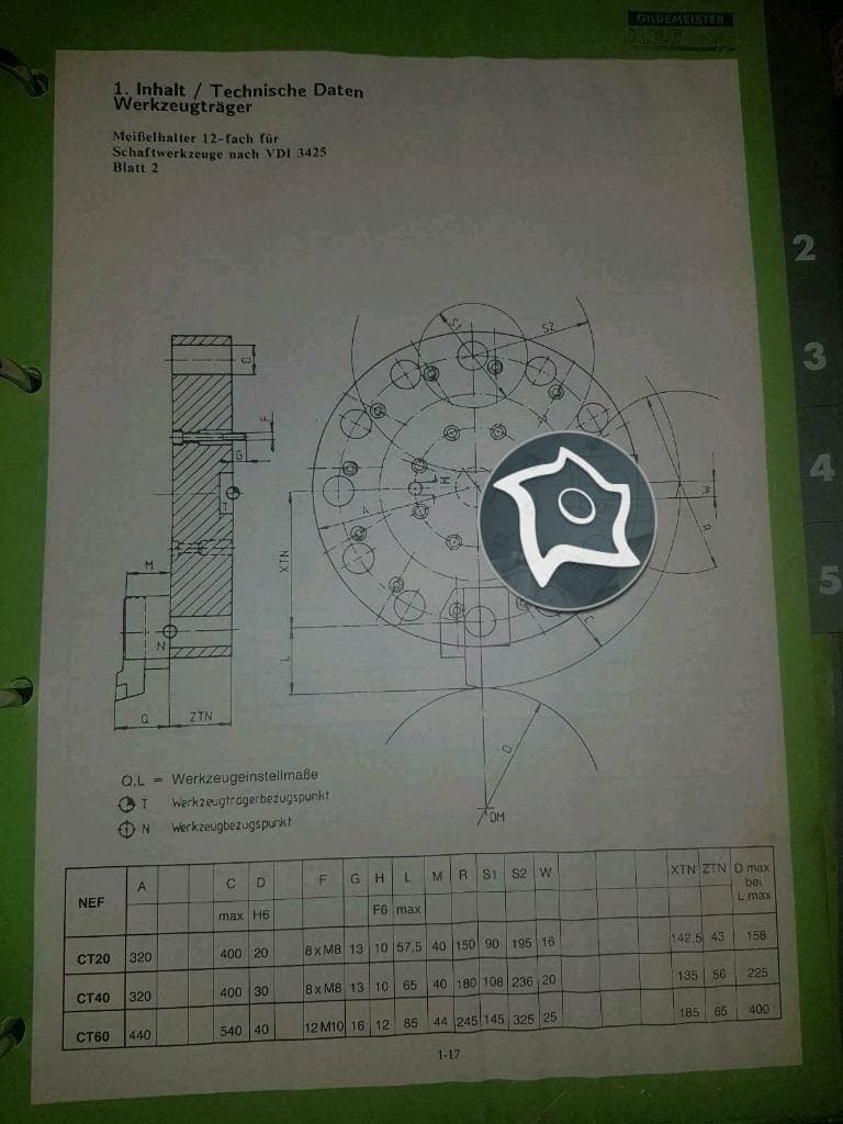 Токарный станок с ЧПУ Gildemeister NEF CT 20-ID15200