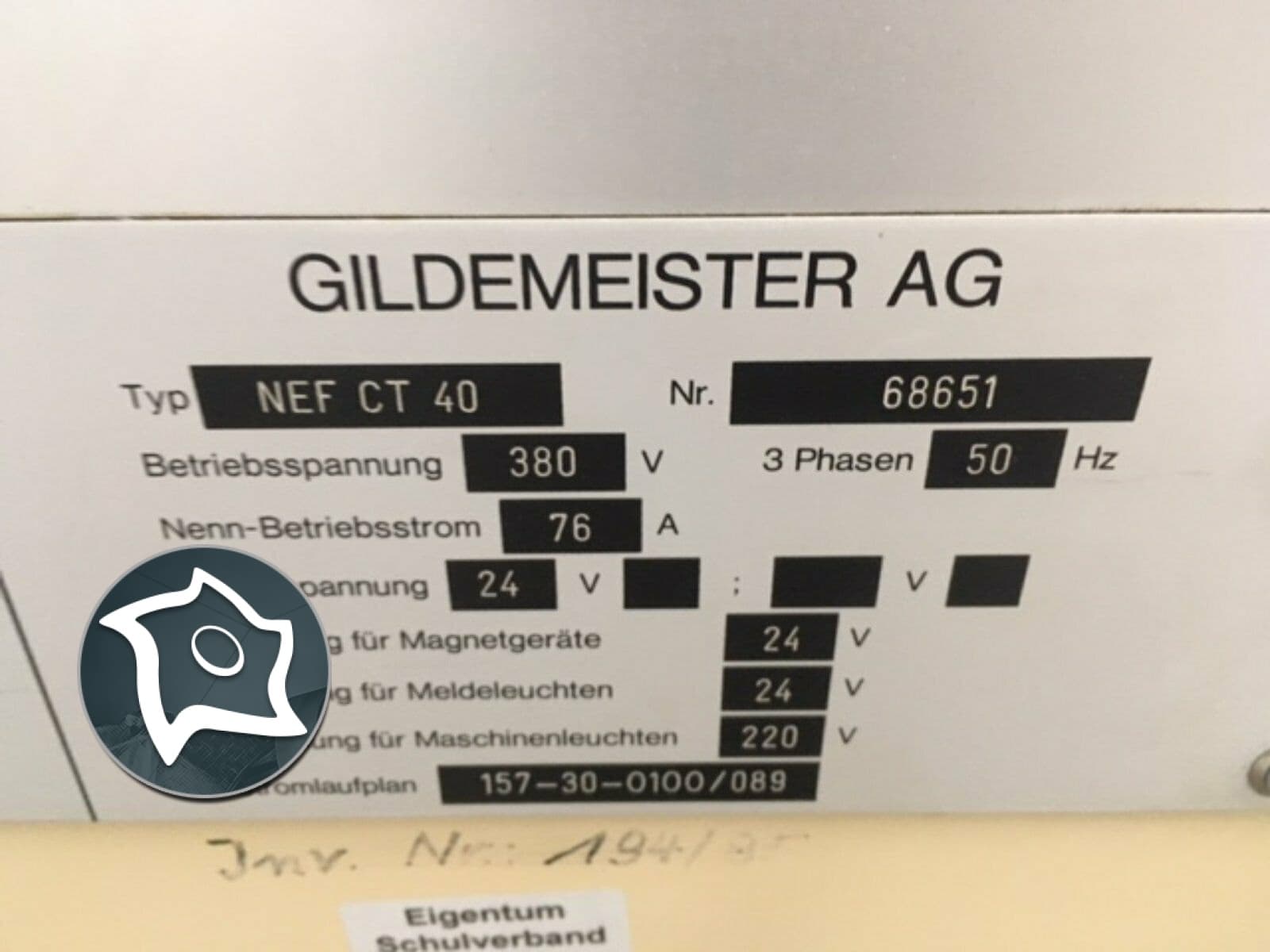 Токарный станок с ЧПУ Gildemeister NEF CT 40-ID14295