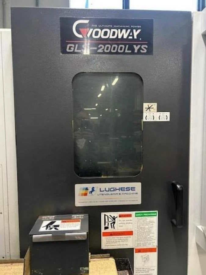 Токарный станок с ЧПУ Goodway GLS 2000LYS с приводными инструментами.-ID18016
