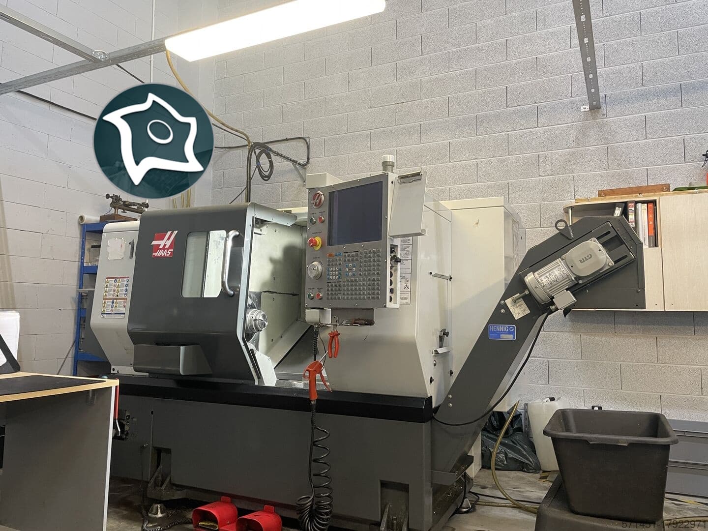 Токарный станок с ЧПУ HAAS ST 10-ID16988