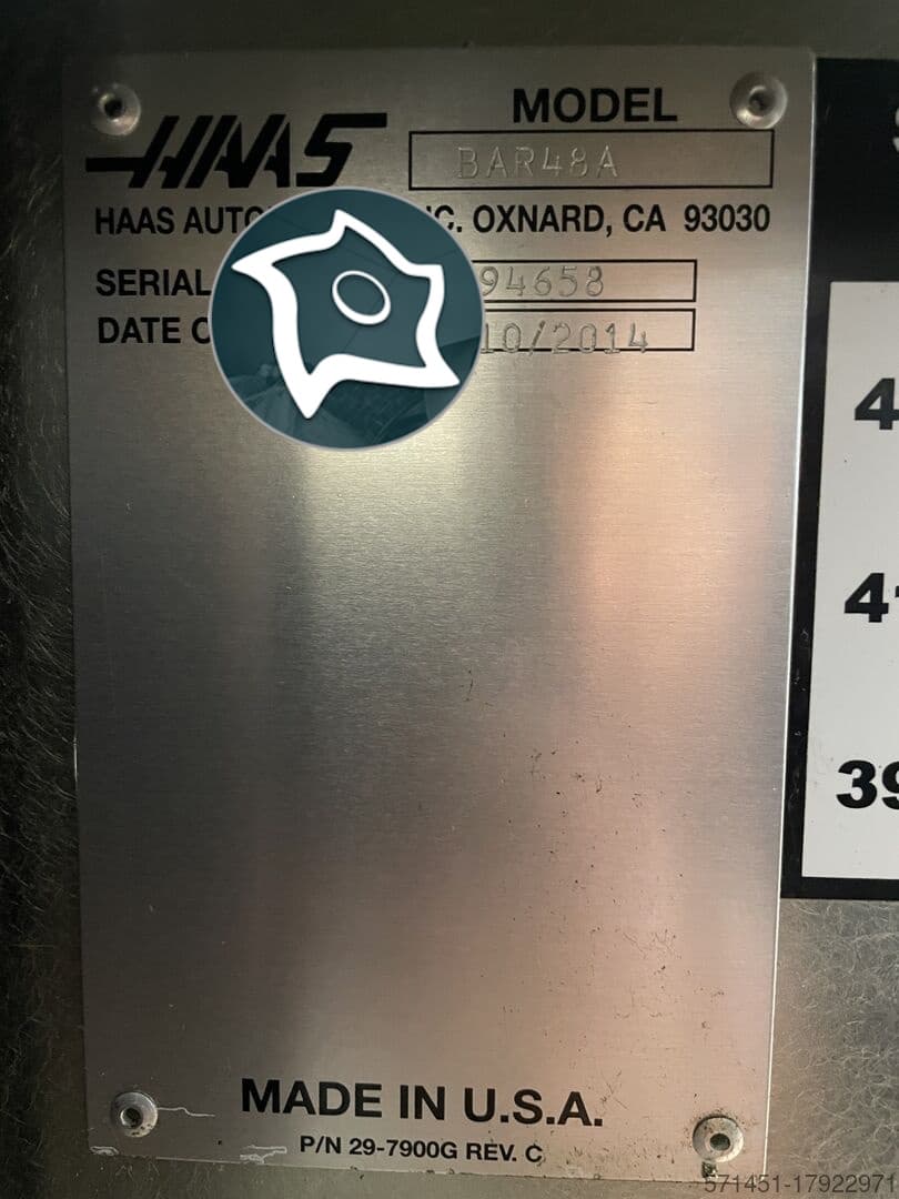 Токарный станок с ЧПУ HAAS ST 10-ID16988