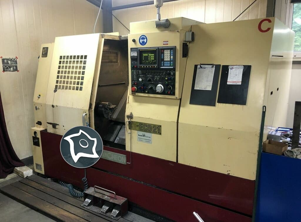 Токарный станок с ЧПУ HWACHEON HI ECO 21-ID16165