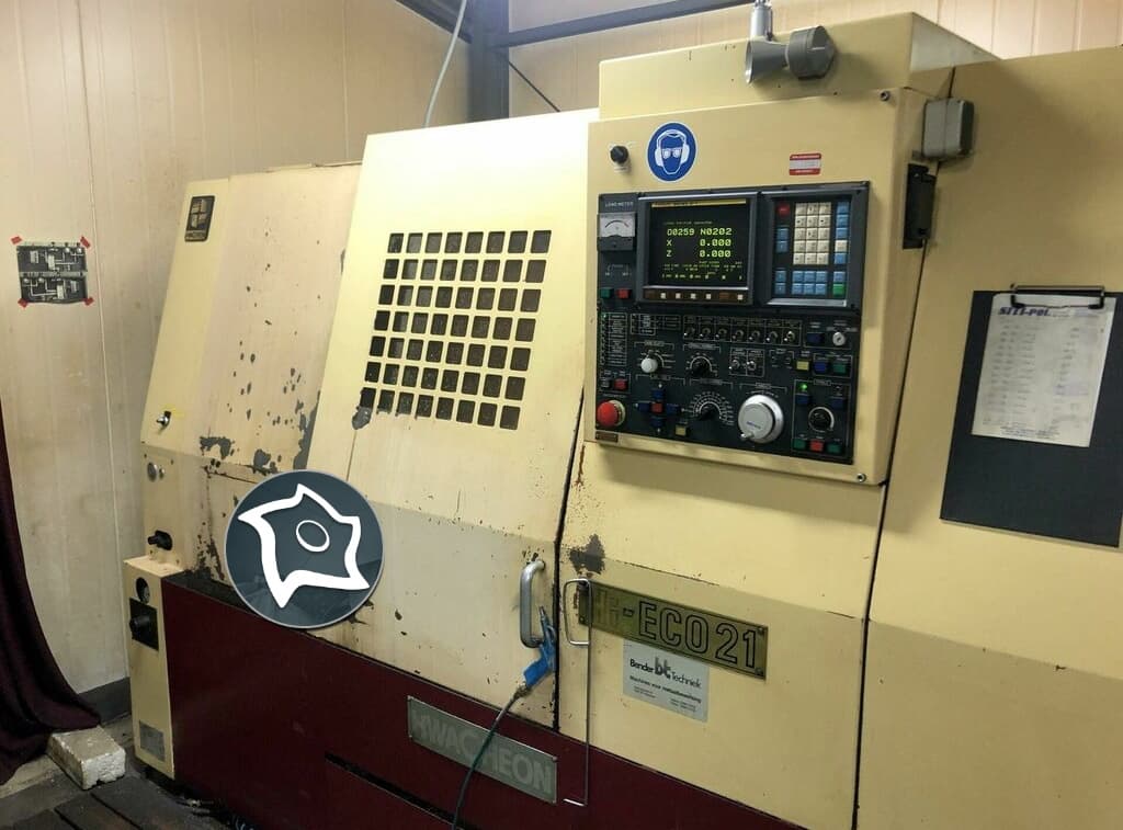 Токарный станок с ЧПУ HWACHEON HI ECO 21-ID16165