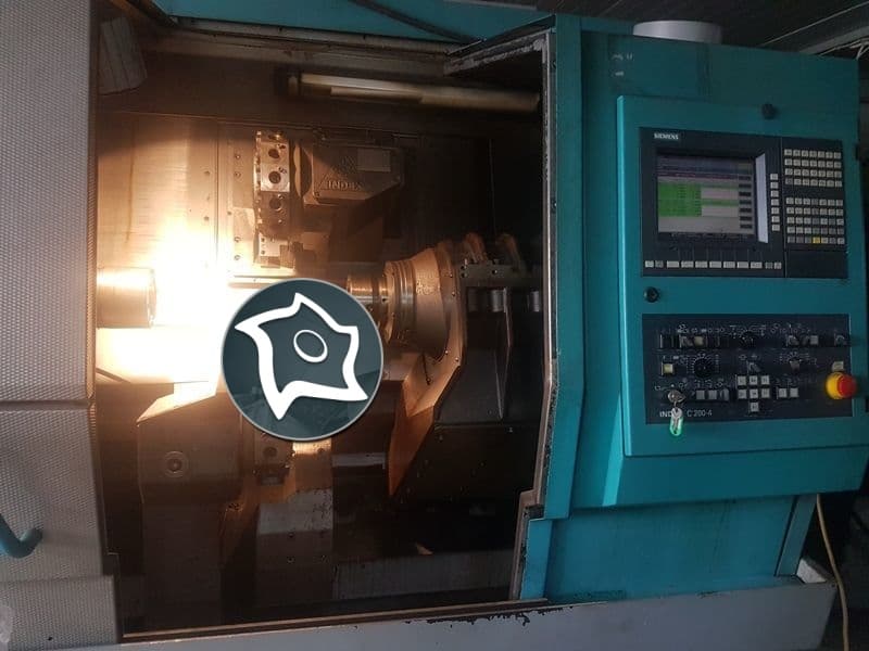 Токарный станок с ЧПУ и приводным инструментом INDEX G 200-ID11946