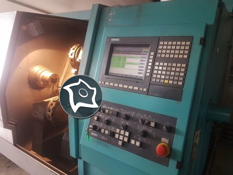 Токарный станок с ЧПУ и приводным инструментом INDEX G 200-ID11946