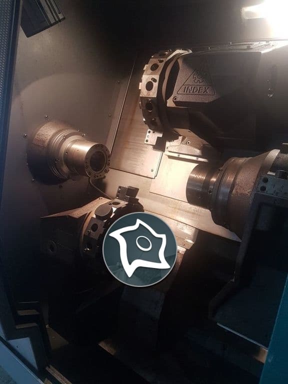 Токарный станок с ЧПУ и приводным инструментом INDEX G 200-ID11946