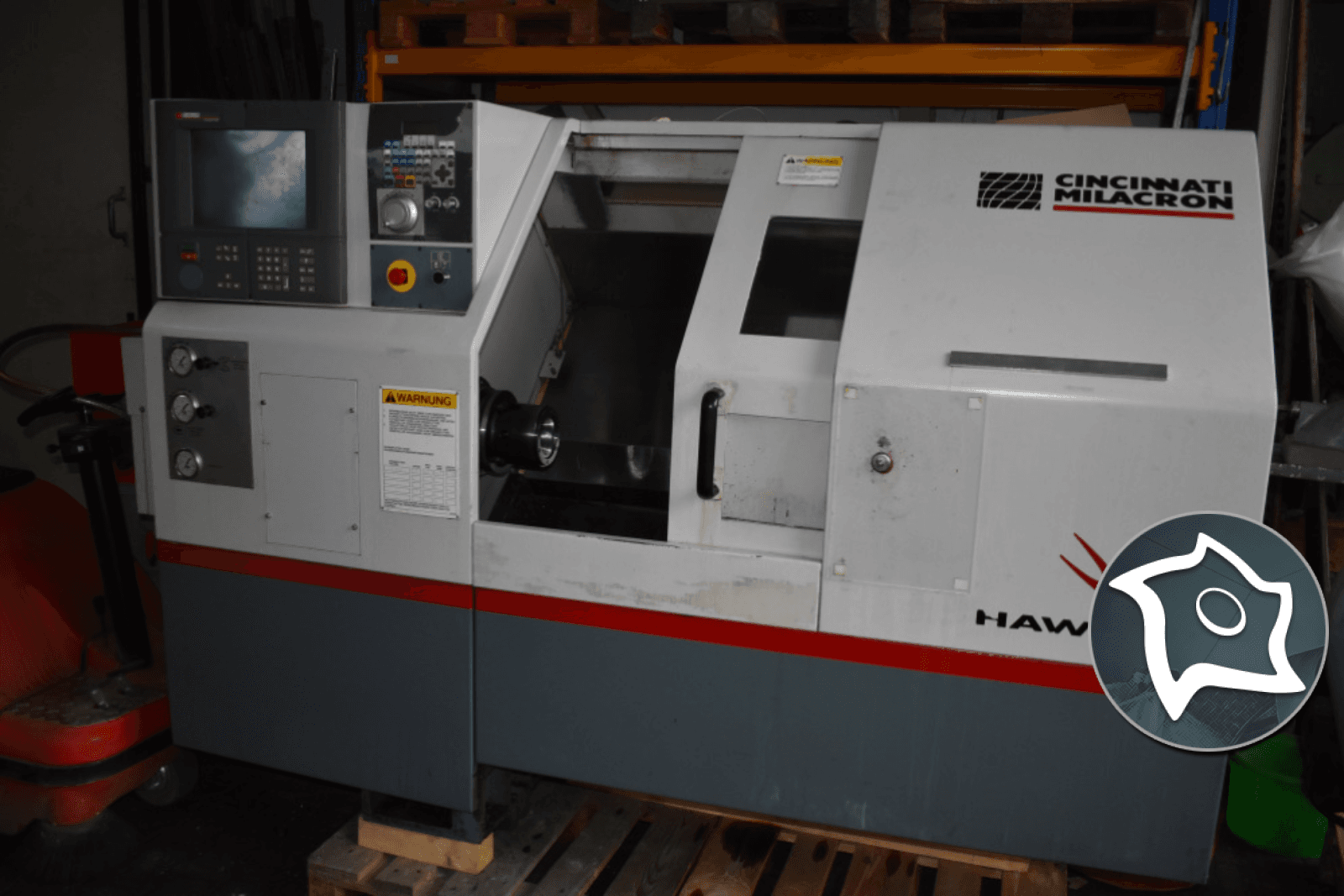 Токарный станок с ЧПУ и задней бабкой Cincinnati HAWK 150-ID13850
